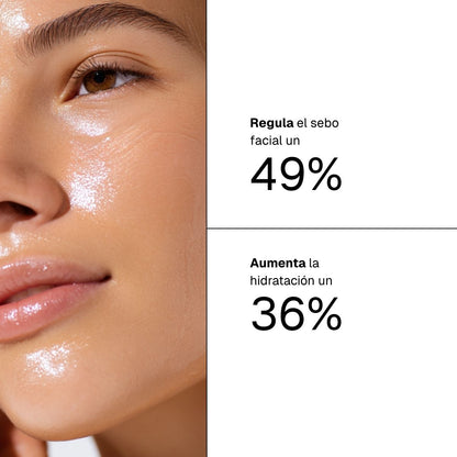 Gel hidratante libre de aceite