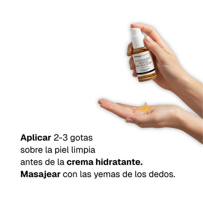 Gel potenciador antioxidante ginkgo