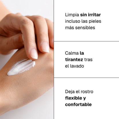 Leche limpiadora suave