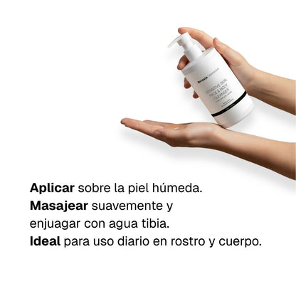 Limpiador facial y corporal piel sensible