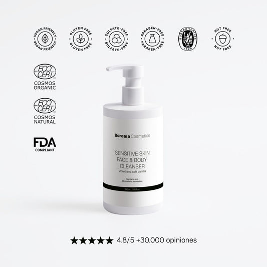 Limpiador facial y corporal piel sensible