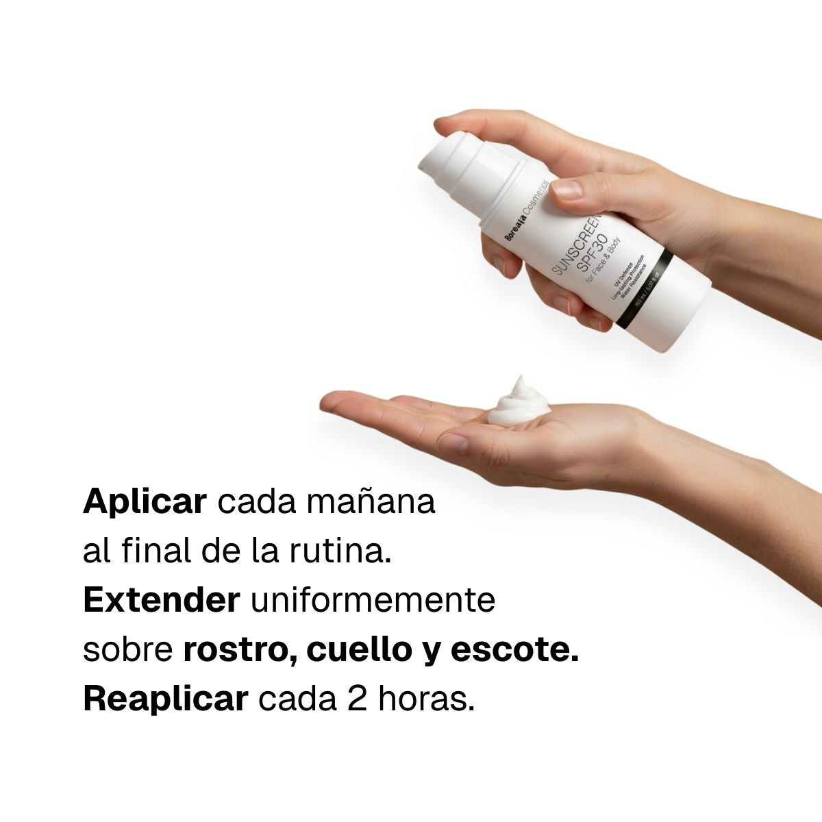 Protector solar SPF30 para cara y cuerpo