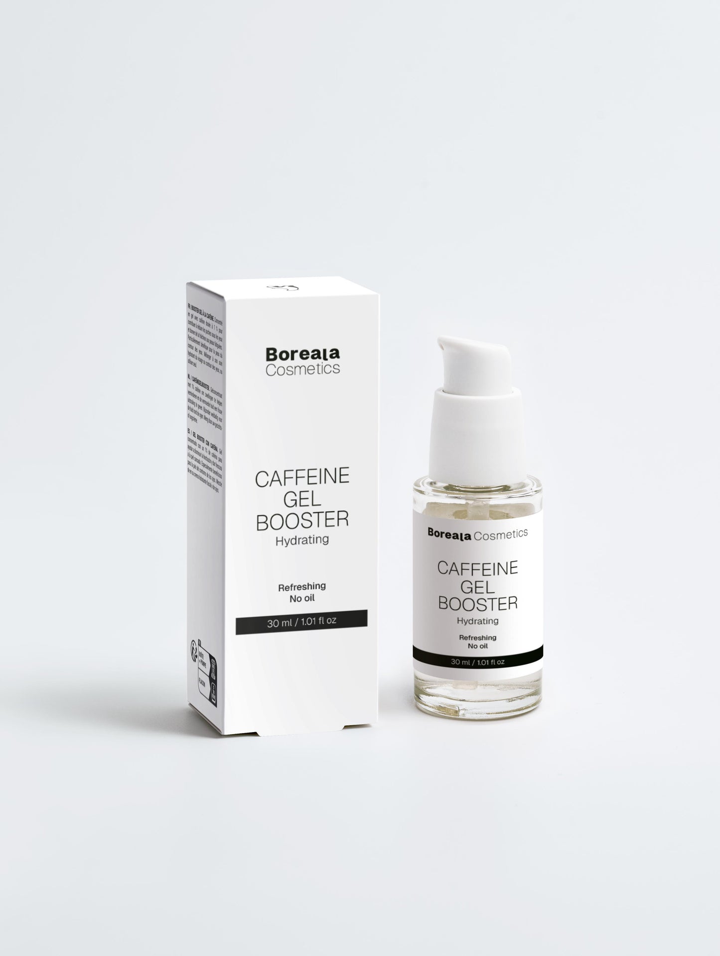 Gel estimulante con cafeína