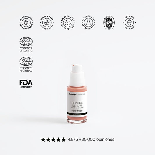 Sérum anti-edad con péptidos