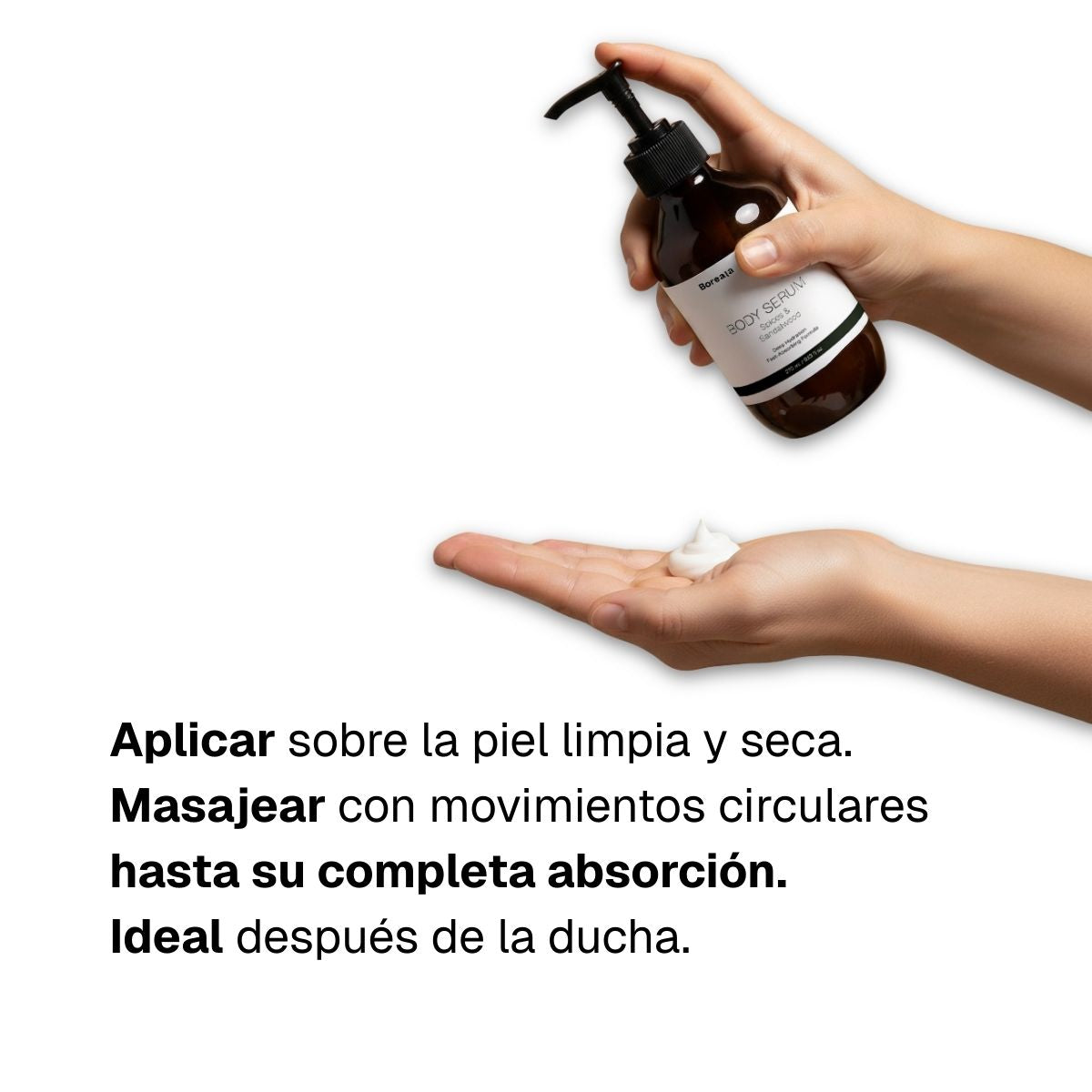 Sérum corporal piel sedosa especias y sándalo