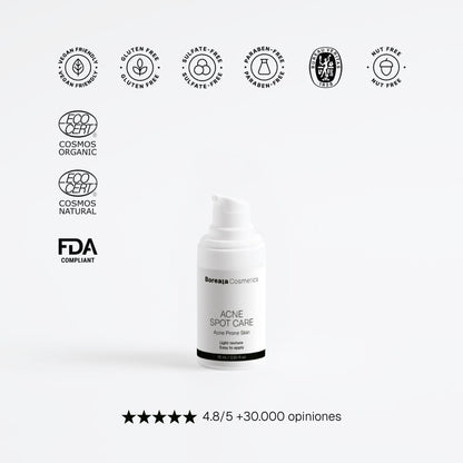 Tratamiento localizado anti-acné