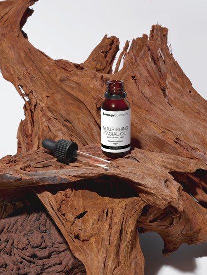 Aceite facial nutritivo con 11 extractos